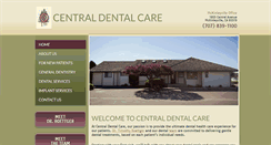Desktop Screenshot of centraldental.net